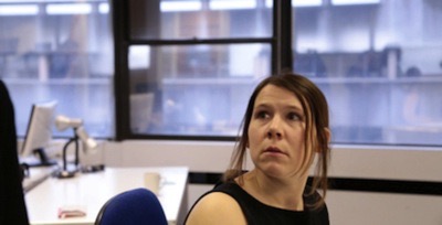 Emma's startled Sharon