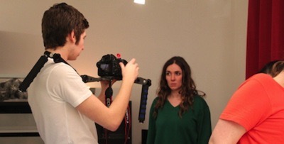 Living room entrance scene